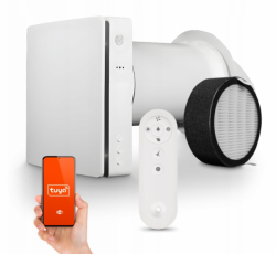 HOLTOP EcoPair Plus - ERV (WiFi,CO2 nebo vlhkost, Ø160mm) 