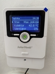 SolarVenti regulační a ovládací jednotka - SControl