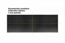 Teplovzdušný solární panel SolarVenti - SV14 Solar (70m2)