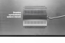 Teplovzdušný solární panel SolarVenti - SV30 (150 m²)