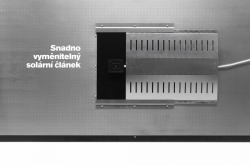 Teplovzdušný solární panel SolarVenti - SV30 (150 m²)